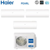 climatizzatore condizionatore haier trial split inverter serie pearl 7_12_12 con 3u70s2sr3fa r 32 wi fi integrato 7000_12000_12000 novita 7977