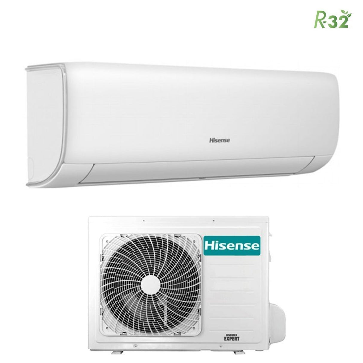 climatizzatore condizionatore hisense inverter serie wings 18000 btu kb50xs1as _ kb50xs1aw r 32 wi fi integrato classe a__ a_