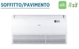 climatizzatore condizionatore hisense soffitto pavimento 48000 btu auv140ur4 classe a__ a_ new 2018