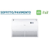 climatizzatore condizionatore hisense soffitto pavimento r 32 24000 btu auv71ur4ra4 a__ con comando remoto novita