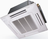 climatizzatore condizionatore hitachi a cassetta 4 vie inverter 21000 btu rai 60rpe r 32 wi fi optional con griglia inclusa novita
