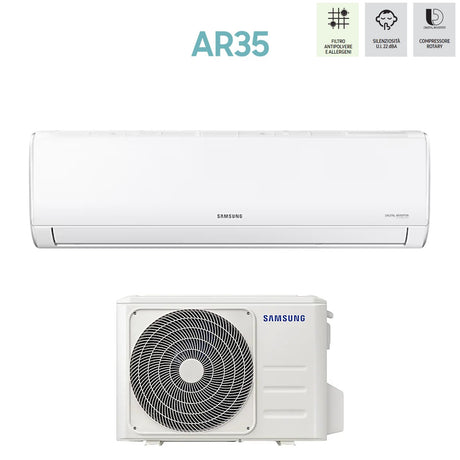 climatizzatore condizionatore inverter samsung serie ar35 24000 btu f ar24art r 32 ar24txhqasi a__ novita