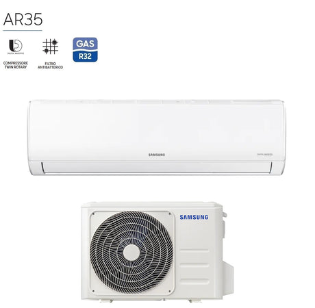 climatizzatore condizionatore inverter samsung serie ar35 maldives 9000 btu ar12txhqasineu _ ar09txhqasixeu r 32 classe a__ a_