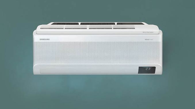 climatizzatore condizionatore inverter samsung windfree pure 1.0 9000 btu a__ ar09axkaawkneu wi fi integrato controllo vocale r 32