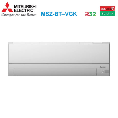 climatizzatore condizionatore mitsubishi electric dual split serie bt 7_9 con 2f53vf2 3 gas r 32 wi fi optional 7000_9000 novita