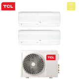 climatizzatore condizionatore tcl dual split inverter serie elite 9_9 con mt1820 r 32 wi fi integrato 9000_9000