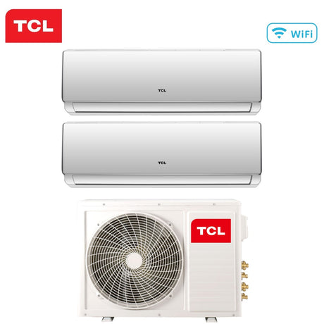 climatizzatore condizionatore tcl dual split inverter serie elite f2 9_12 con mt1821 r 32 wi fi integrato 9000_12000