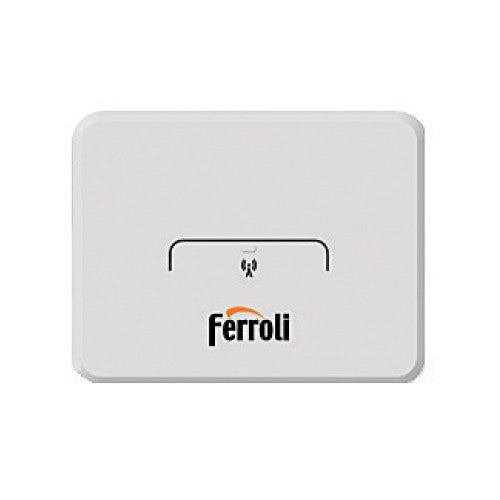 cronotermostato ferroli settimanale riscaldamento wifi ios e android batterie stilo programmazione digitale 013010xa connect
