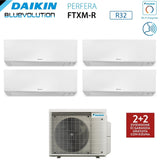 daikin climatizzatore condizionatore daikin bluevolution quadri split inverter serie ftxmr perfera wall 99915 con 4mxm80a r 32 wi fi integrato 90009000900015000 garanzia italiana
