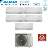 daikin condizionatore penta split daikin perfera all seasons 777912 con 5mxm90a r 32 wi fi integrato garanzia italiana