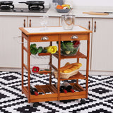 immagine-2-easycomfort-easycomfort-carrello-da-cucina-multiuso-in-legno-di-pino-con-4-ruote-e-cassetti-74x37x75cm-marrone-chiaro-ean-8054144130897
