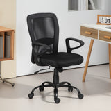 easycomfort easycomfort sedia da ufficio con altezza regolabile e tessuto a rete seduta girevole e inclinazione nero