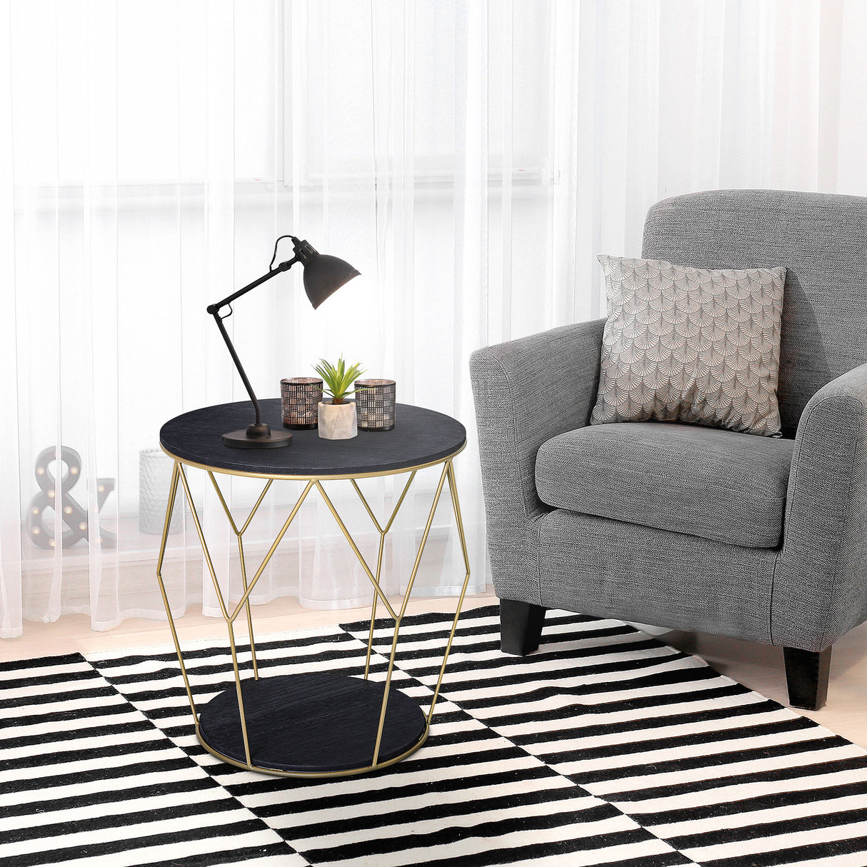 immagine-2-easycomfort-easycomfort-tavolino-da-caffe-dal-design-geometrico-tavolino-da-salotto-moderno-in-metallo-e-mdf-colori-oro-e-nero-45x48cm-ean-8054111844253
