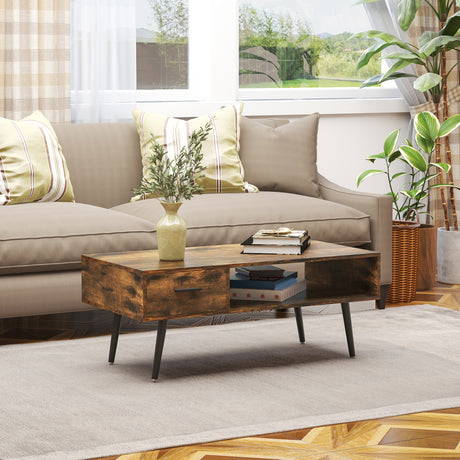 immagine-2-easycomfort-easycomfort-tavolino-da-caffe-per-soggiorno-in-stile-industriale-tavolino-da-salotto-moderno-con-1-cassetto-e-1-ripiano-110x55x45cm-nero-e-color-legno-ean-8054144132709