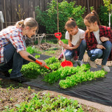 easycomfort easycomfort telo per pacciamatura 50x2 m traspirante e anti uv in polipropilene nero