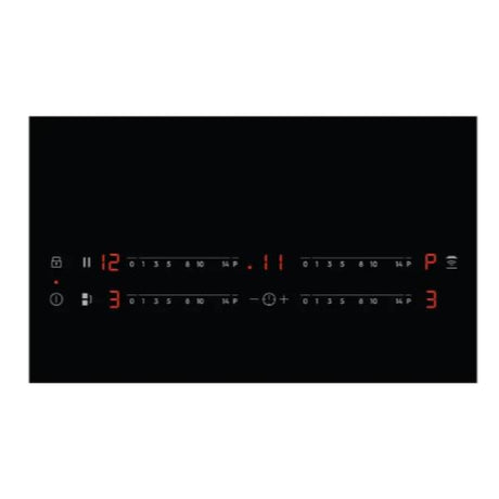 electrolux piano cottura a induzione electrolux serie 600 bridge lil83443 4 fuochi l78xp52 vetro ceramica nero ean 7332543778416