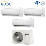 ferroli climatizzatore condizionatore trial split inverter ferroli giada m 90001200018000 btu con 27 3 wi fi integrato alexa e google home 91218 novita