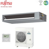 fujitsu condizionatore fujitsu canalizzabile serie kmtap 45000 btu arxh45kmtap r 32 wi fi optional