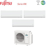 fujitsu condizionatore fujitsu trial split inverter kn airstage 121212 con aoeg24kbca3 r 32 wi fi integrato