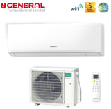 general fujitsu condizionatore general fujitsu kn 12000 btu ashh12knca r 32 wi fi integrato