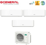 general fujitsu condizionatore trial split general fujitsu standard km 7914 con aohg24kbta3 r 32 wi fi integrato