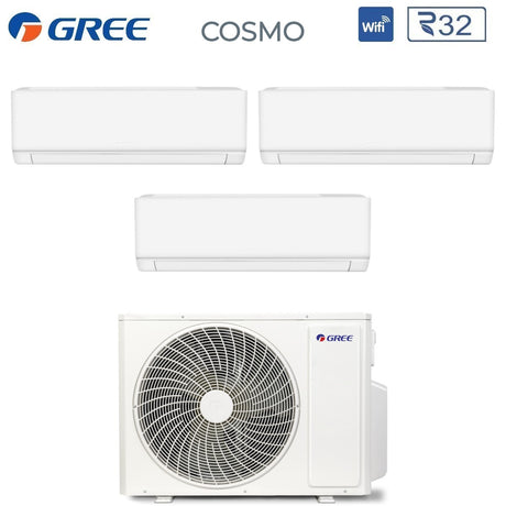 gree condizionatore trial split gree cosmo 9912 con gwhd36nk6oo r 32 wi fi integrato