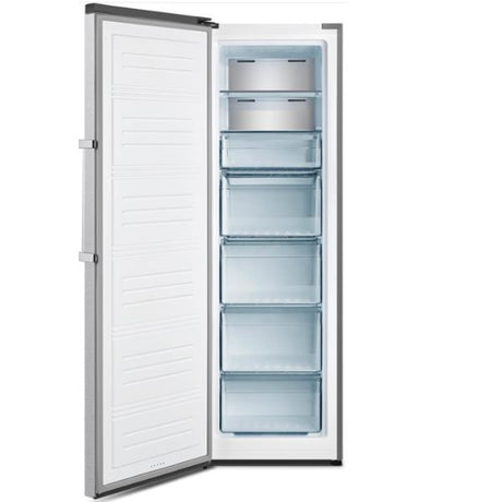 hisense congelatore verticale hisense fv354n4bie 260 litri classe e total no frost led display argento ean 6921727054876