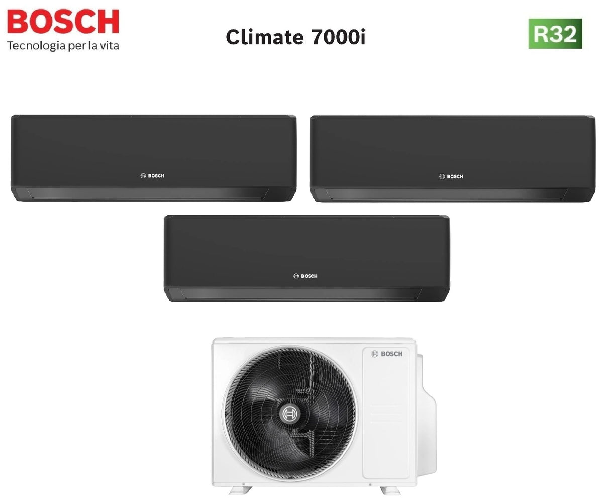 junkers bosch condizionatore trial split bosch climate 7000i black 999 con 5000m 793 e r 32 wi fi integrato