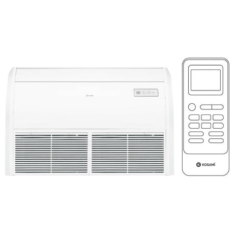 kosami condizionatore soffittopavimento kosami 60000 trifase btu r 32 wi fi integrato con telecomando