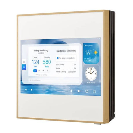 lg condizionatore lg dual split inverter artcool gallery lcd 91212 con mu3r21 r 32 wi fi integrato