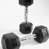 manubri da palestra nilox nxdumbbell5 5 kg cad.1 con rivestimento in gomma impugnatura acciaio