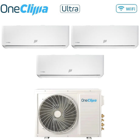 oneclima condizionatore trial split oneclima ultra 121212 con mlt27x3y24 r 32 wi fi integrato pannello telato
