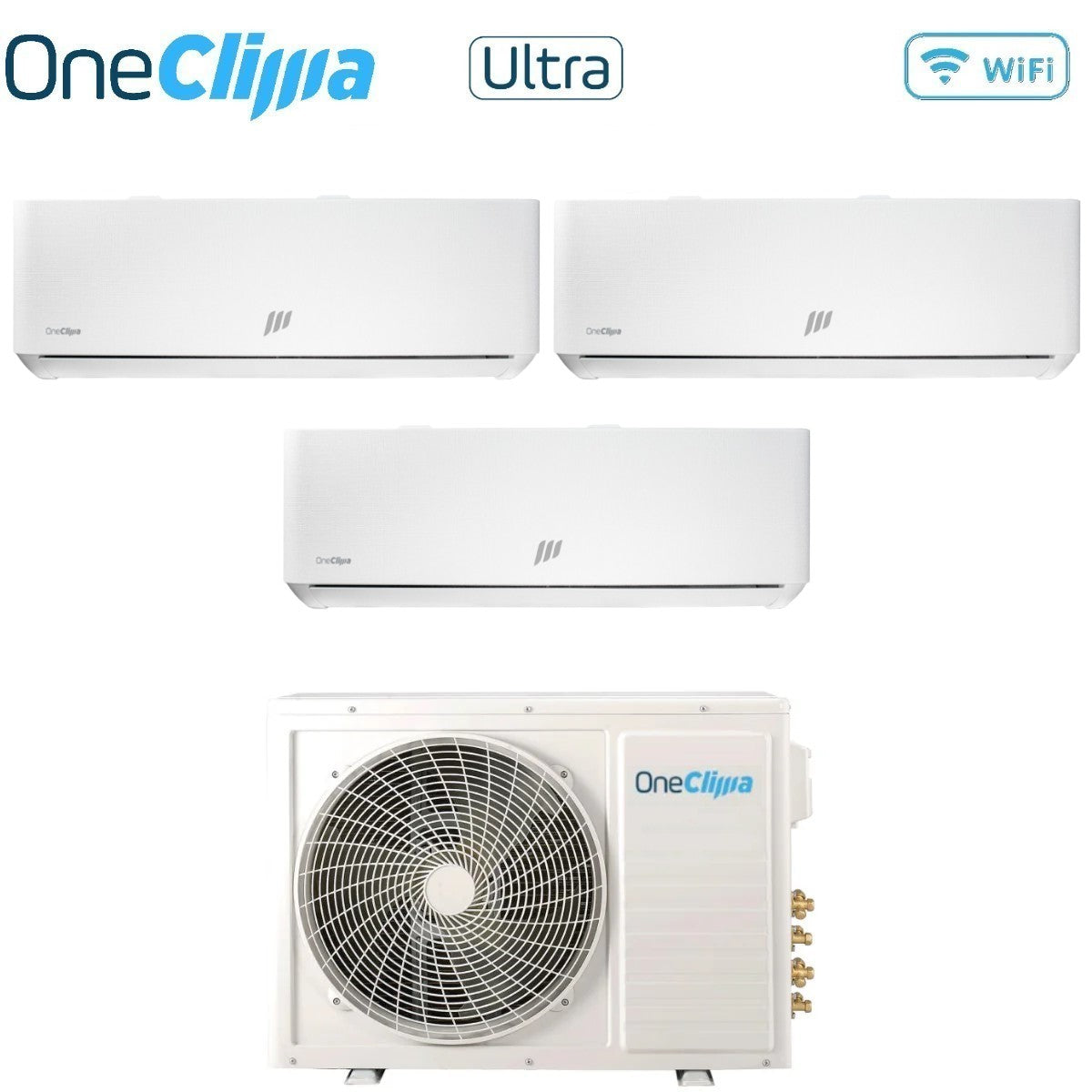 oneclima condizionatore trial split oneclima ultra 999 con mlt21x3y24 r 32 wi fi integrato pannello telato