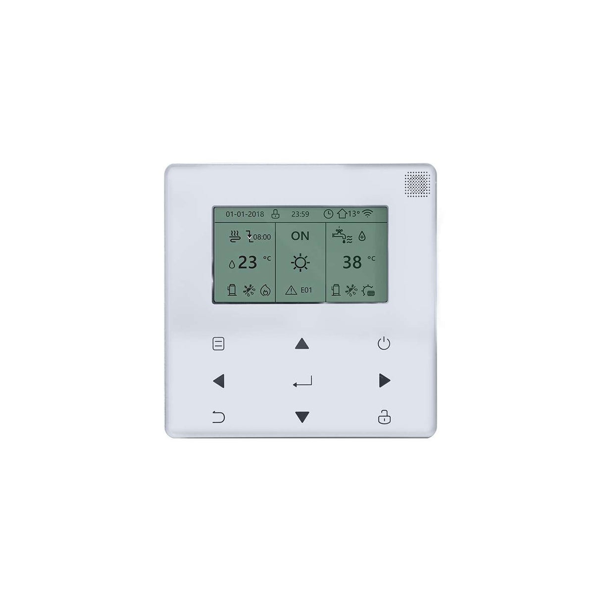 pompa di calore monoblocco aria acqua midea m thermal power mhc v12wd2rn8 c trifase r 32 con comando incluso