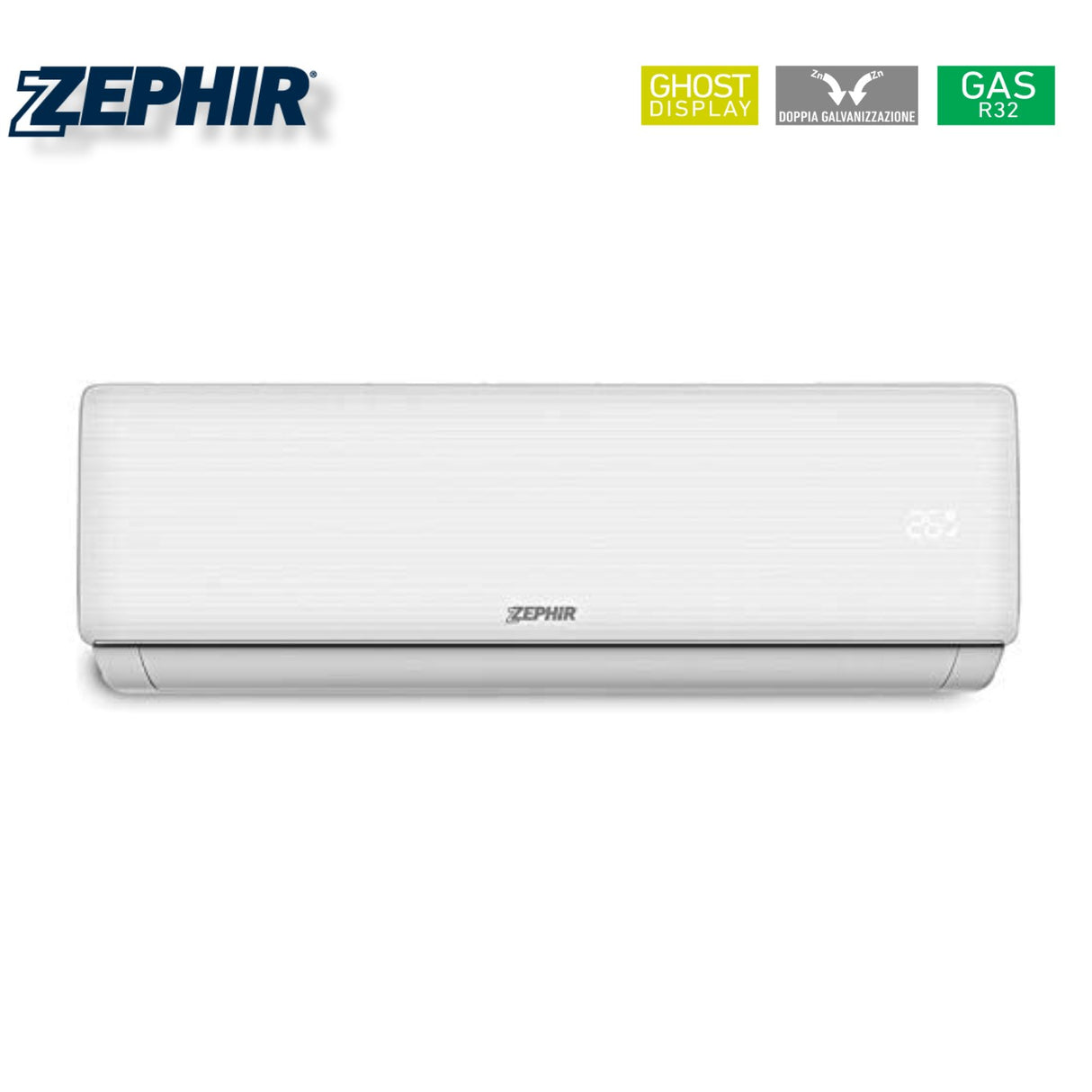 pronta consegna climatizzatore condizionatore zephir inverter serie advance 9000 btu ztq9000 r 32 classe a__ a_
