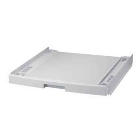 samsung kit sovrapposizione samsung per lavatrice e asciugatrice ai control skk udw con mensola estraibile ean 8806090760808