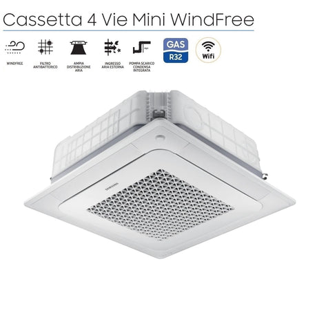 immagine-2-samsung-unita-interna-mini-cassetta-a-4-vie-samsung-windfree-7000-btu-aj020tnndkgeu-r-32-wi-fi-optional-con-griglia-inclusa