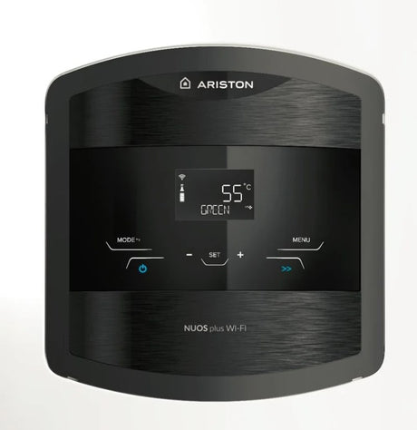 scaldabagno a pompa di calore ariston monoblocco nuos plus 250 twin sys codice 3079055 a+ wi fi integrato