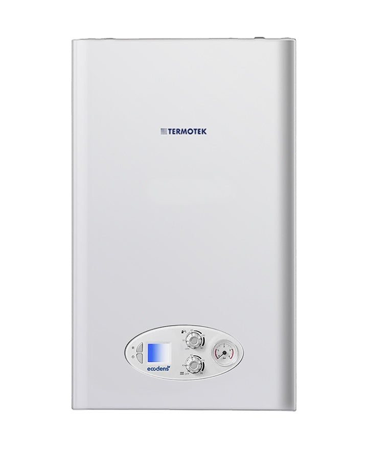 termotek caldaia termotek a condensazione ecodens 30e low nox con kit scarico fumi classe a metano
