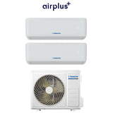 termotek climatizzatore condizionatore termotek dual split inverter serie airplus 1212 con 2c r 32 wi fi integrato 1200012000
