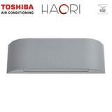 toshiba unita interna a parete toshiba haori 7000 btu ras b10n4kvrg e1 r 32 wi fi integrato con tessuti light gray e dark gray