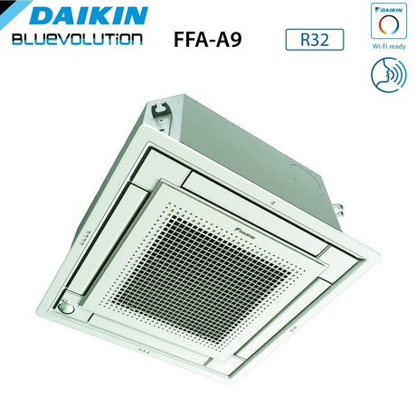 unita interna a cassetta daikin fully flat a 4 vie 600x600 inverter 9000 btu ffa25a2veb r 32 e r 410 wi fi optional
