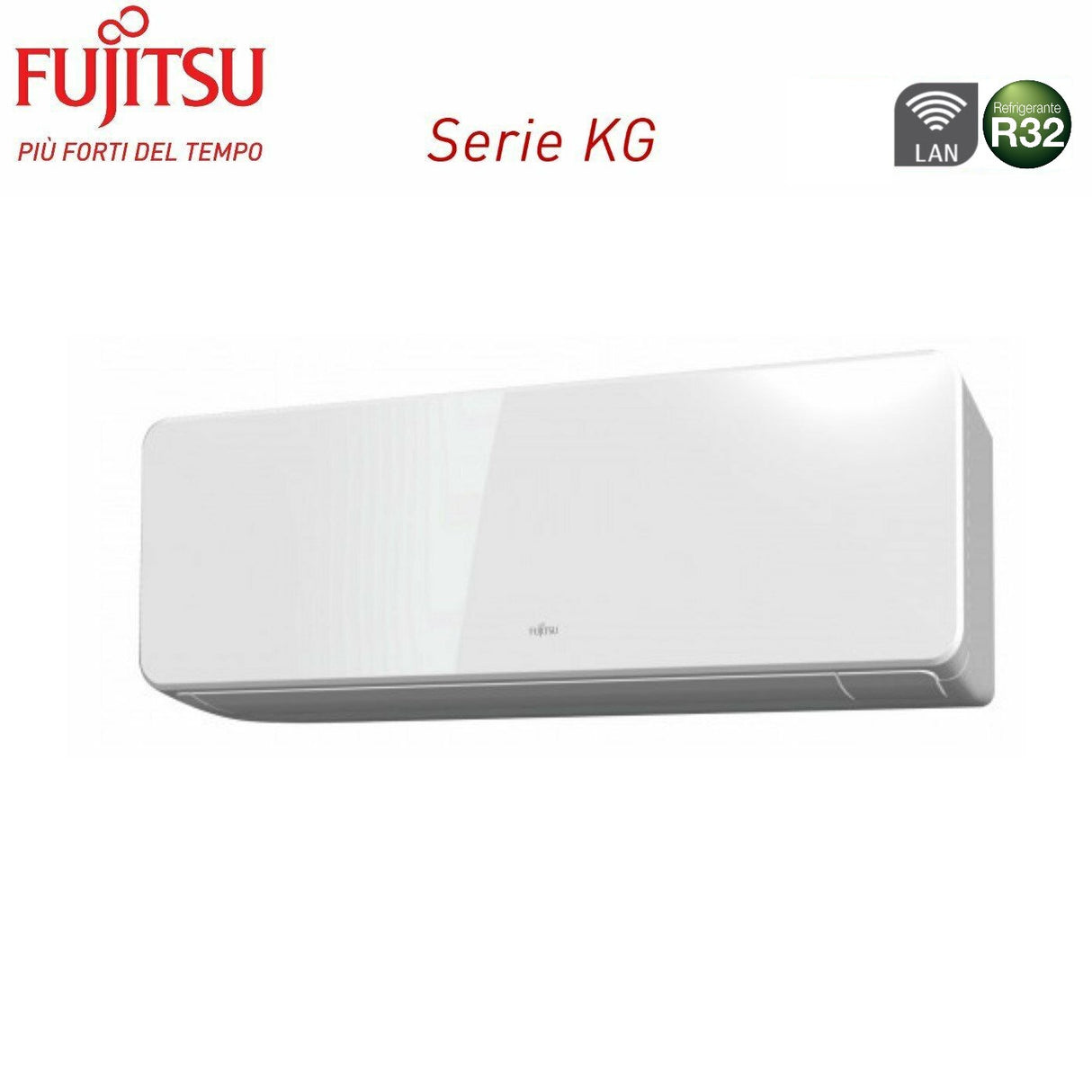unita interna a parete fujitsu serie kg 12000 btu asyg12kgtf r 32 wi fi integrato