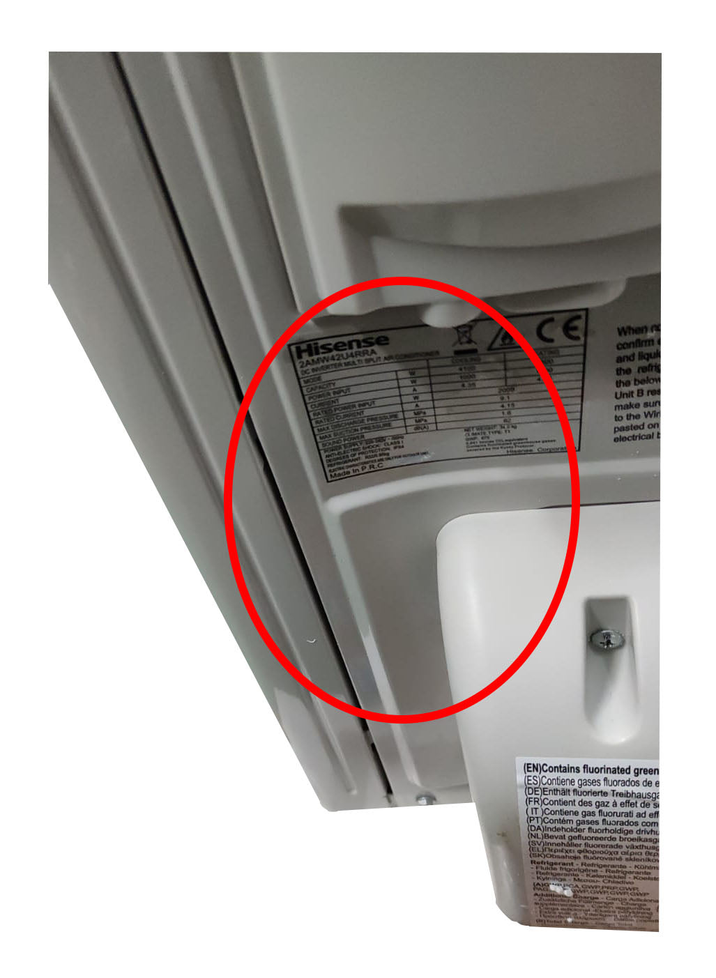 area occasioni climatizzatore condizionatore hisense dual split inverter serie hi comfort 9_9 con 2amw42u4rra r 32 wi fi integrato 9000_9000 novita
