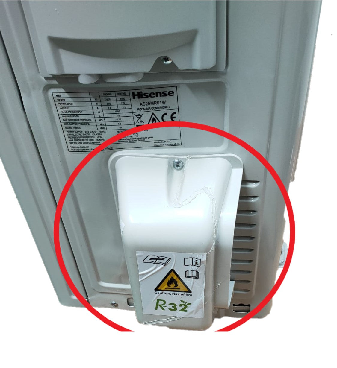 area occasioni climatizzatore condizionatore hisense inverter serie new energy 9000 btu kc25mr01g + as25mr01w r 32 wi fi integrato classe a+++ a++
