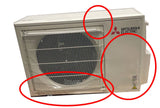 area occasioni climatizzatore condizionatore mitsubishi electric dual split inverter serie smart msz hr 9+12 con mxz 2ha40vf r 32 wi fi optional 9000+12000 ao1011