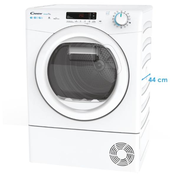 asciugatrice a carico frontale candy smart pro cso4h7a2de s 7 kg slim a++ a85xl59 6xp46 5 controllo remoto avanzato e contenuti extra wi fi + ble  38195