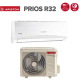 climatizzatore condizionatore ariston inverter serie prios 12000 btu c 35 mud0 r 32 wi fi optional classe a__ a_