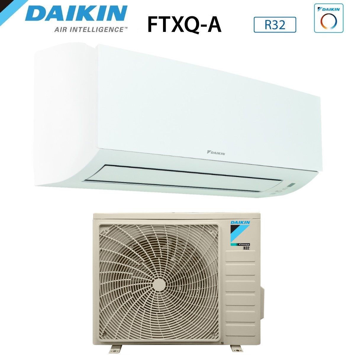 climatizzatore condizionatore daikin bluevolution inverter 12000 btu ftxq35a _ rxq35a r 32 wi fi optional a__ a_