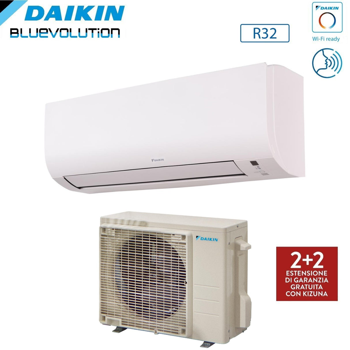 climatizzatore condizionatore daikin bluevolution inverter serie comfora 24000 btu ftxp71n + rxp71n r 32 wi fi optional